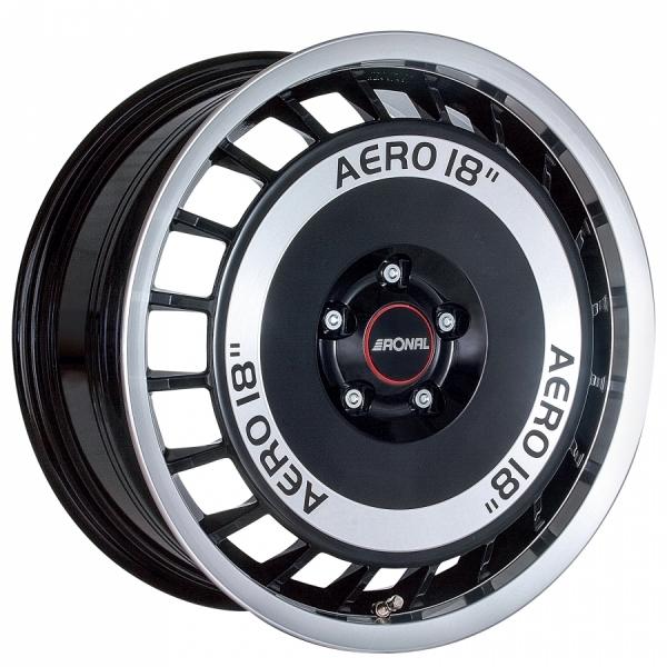 RONAL R50 Aero Black Polished RONAL