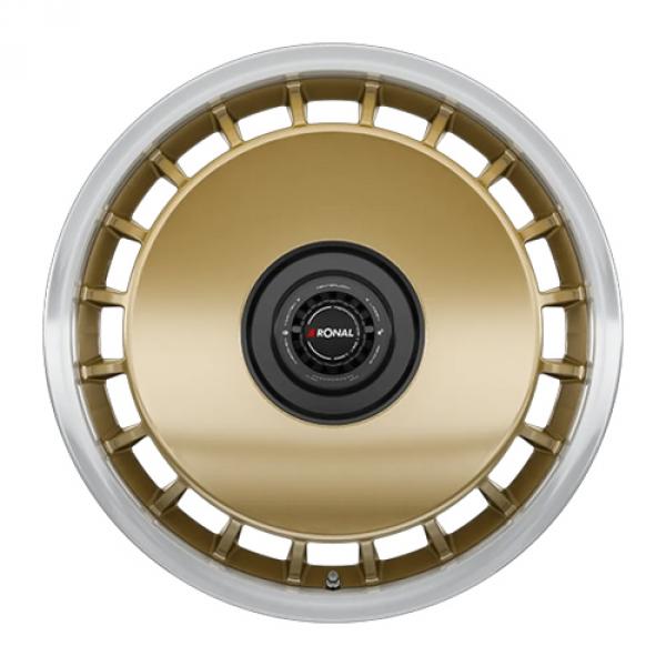 RONAL R50 REV-B Racing Gold Rim Lip Cut RONAL