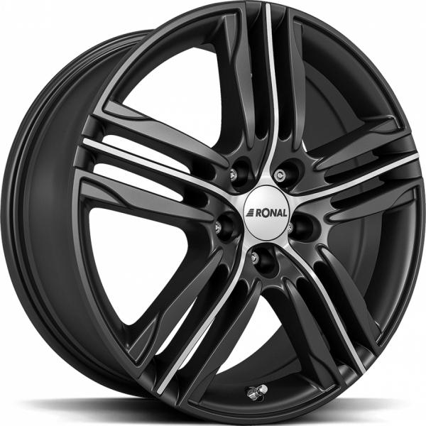 RONAL R57 Matt Black front cut RONAL RONAL R57 Matt Black front cut RONAL