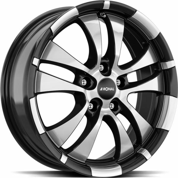 RONAL R59 Jet Black front cut RONAL