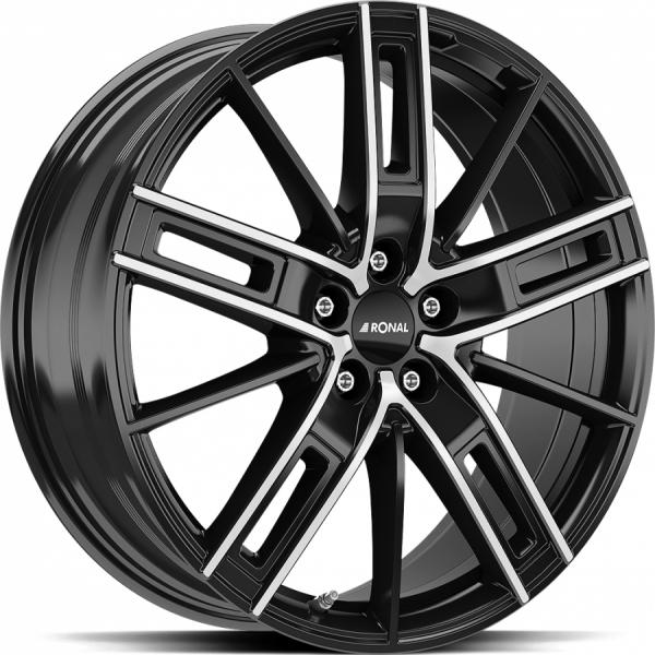RONAL R67 Jet Black front cut RONAL