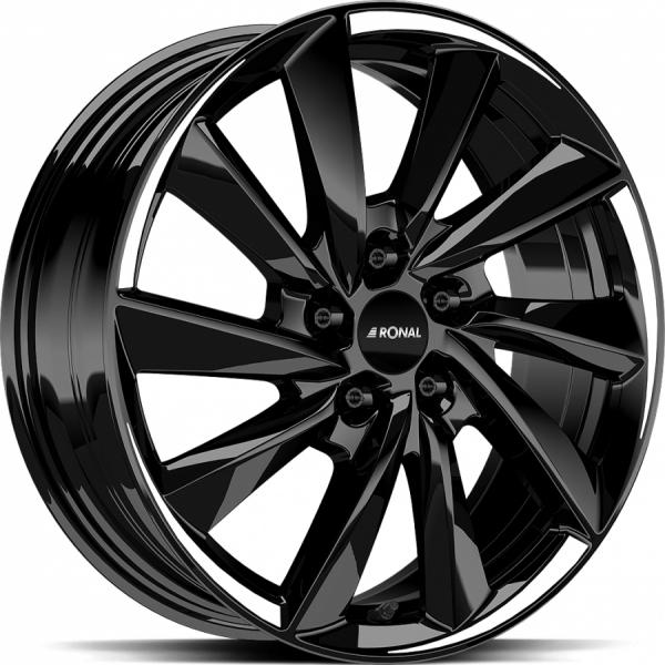 RONAL R70 Jet Black WHITE TAIL RONAL