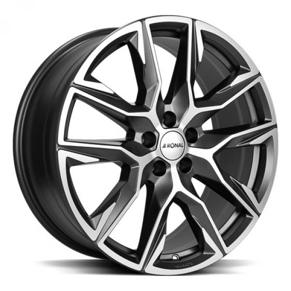 RONAL R71 Orbit Grey Matt Front Cut RONAL