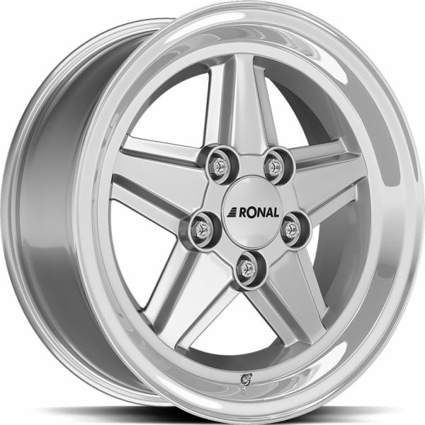 RONAL R9 Silver rim LIP cut RONAL RONAL R9 Silver rim LIP cut RONAL