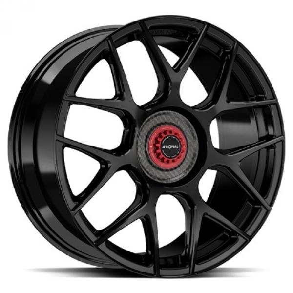 RONAL RF1 REV-CRB Jet Black Matt RONAL