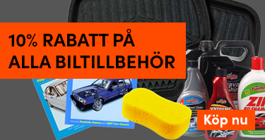 10% rabatt på alla biltillbehör hos Skruvat.se