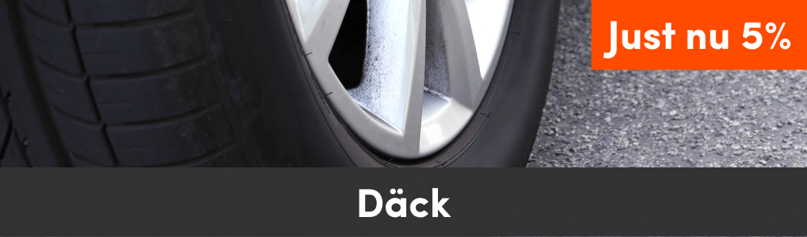 5% rabatt på däck