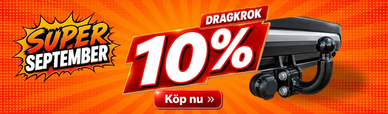 10% rabatt på dragkrok