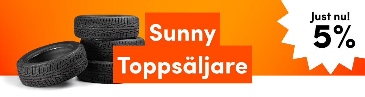 5% rabatt på Sunny