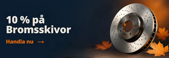 10% rabatt på bromsskivor