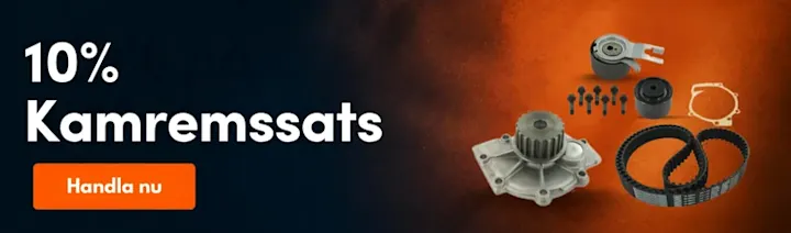 10% rabatt på kamremssats