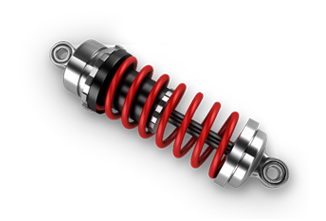 Stötdämpare Gastryck, framaxel höger Kavo parts SSA-11364 KAVO PARTS