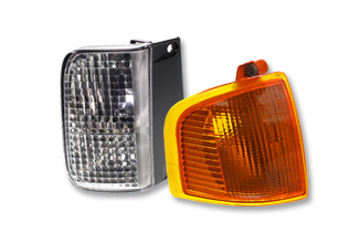 Blinkers, Vänster fram