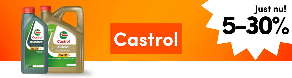 Upp till 30% rabatt på Castrol
